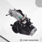 TERFU Motorcycle Engine 150cc CDI Air Cooled GY6 Single Cylinder 4-Stroke Complete Engine Set CVT Clutch for Suzuki Yamaha