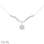 Whispers of Winter Diamond Necklace