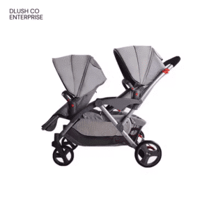 Double Seats Baby Strollers for Two Baby Twins