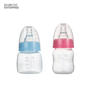 60ml Hot Selling New Born Baby Infant Anti Choking Food Grade Silicone Nipple Baby Milk Feeding Bottles