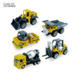 Wholesale Miniature Toy Car Five-pack Small Toy Construction Truck Alloy Toy Engineering Car