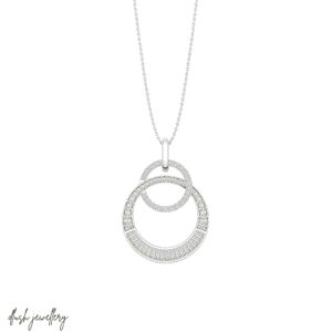 Lunaria Diamond Pendant