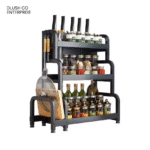 Storage Rack Household Kitchen Countertop Storage Holder for Bowls Kitchen Knives Seasoning